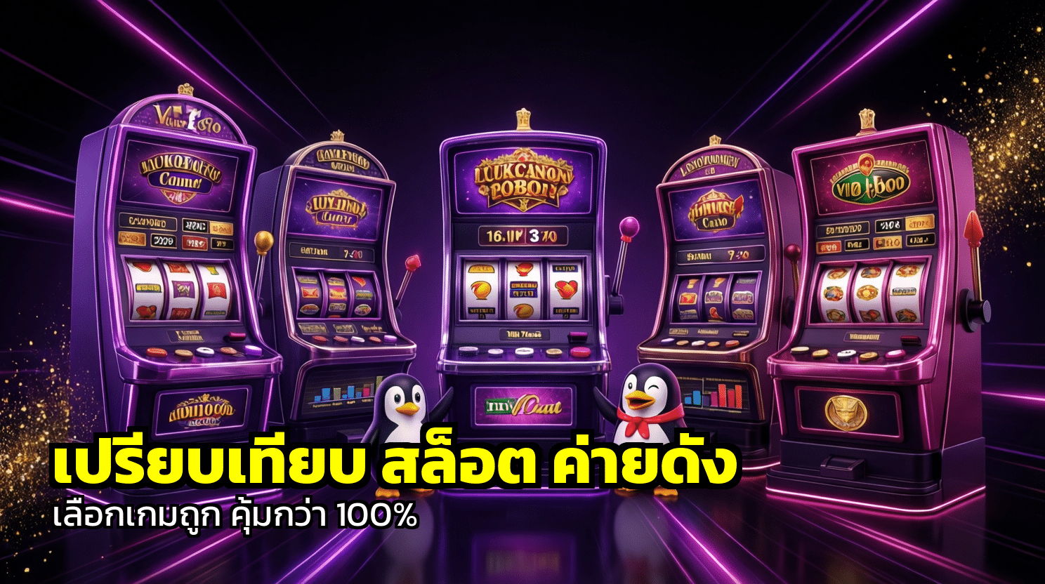 เปรียบเทียบ สล็อต ค่ายดัง