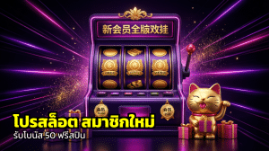 โปรสล็อต สมาชิกใหม่